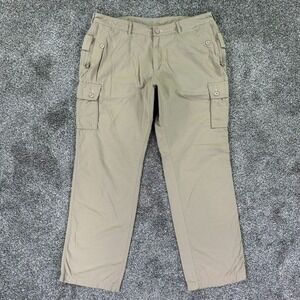 Clothing Arts P3 Cubed Pick Pocket Proof Travel Cargo Pants Mens 38X32 Beige